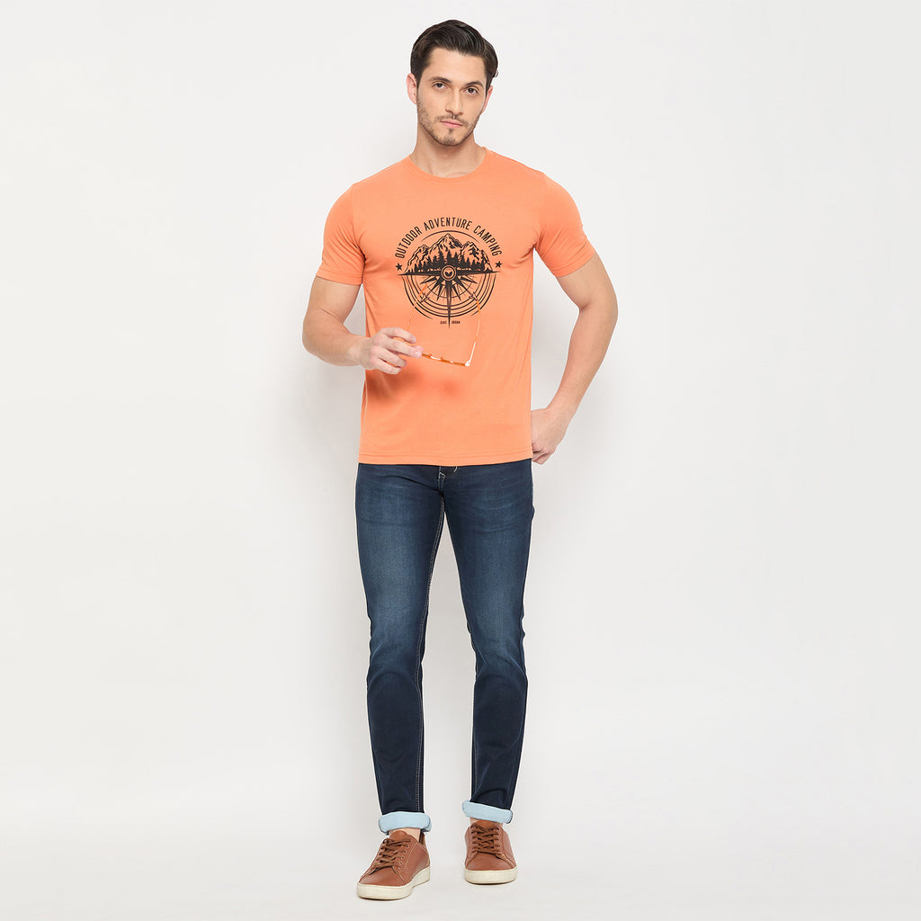 Duke Urban Men Half Sleeve Cotton Pack of 3 T-shirts  (ONSDVP42)