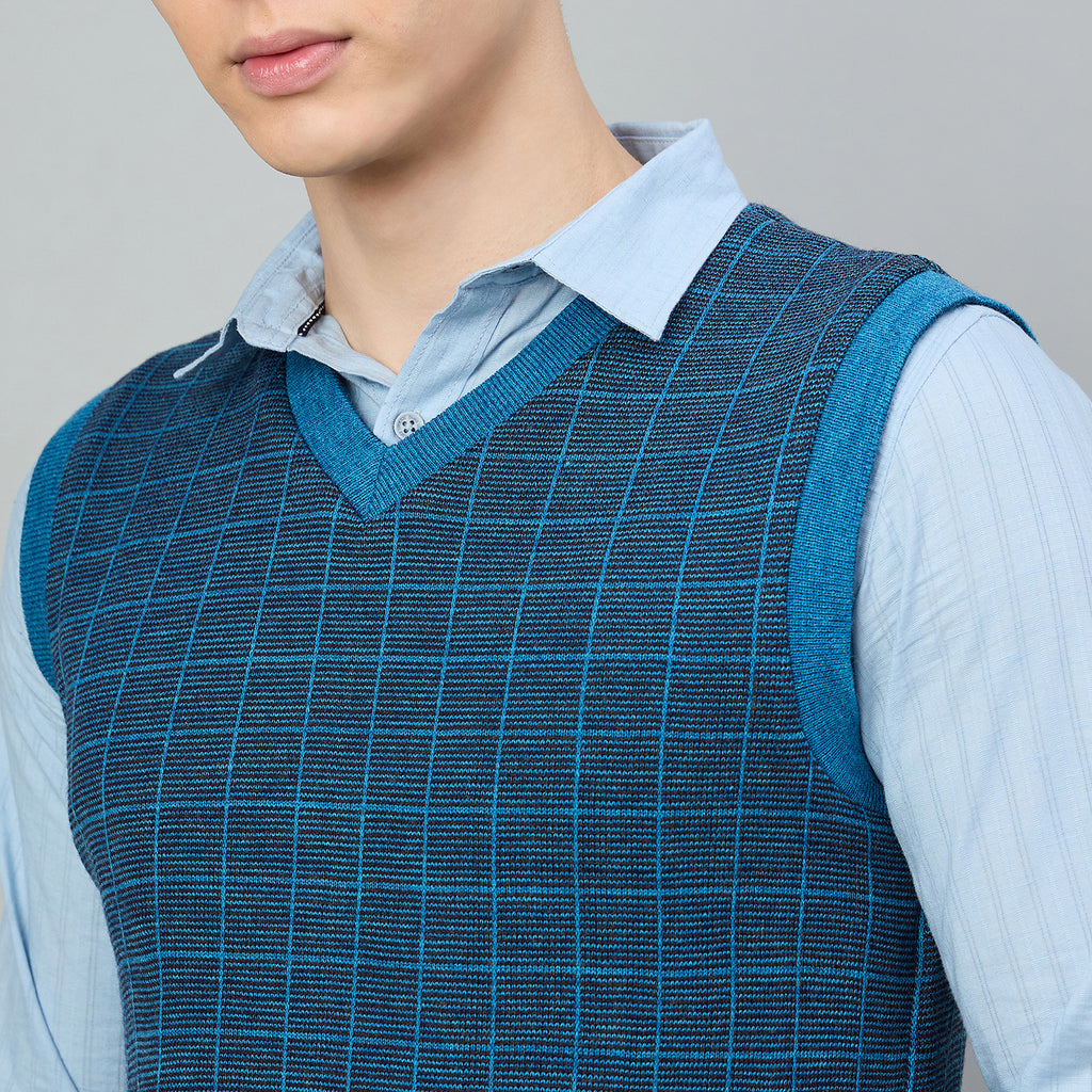 Duke Urban Men Sleeveles V Neck Reversible Sweater (SDS2292)