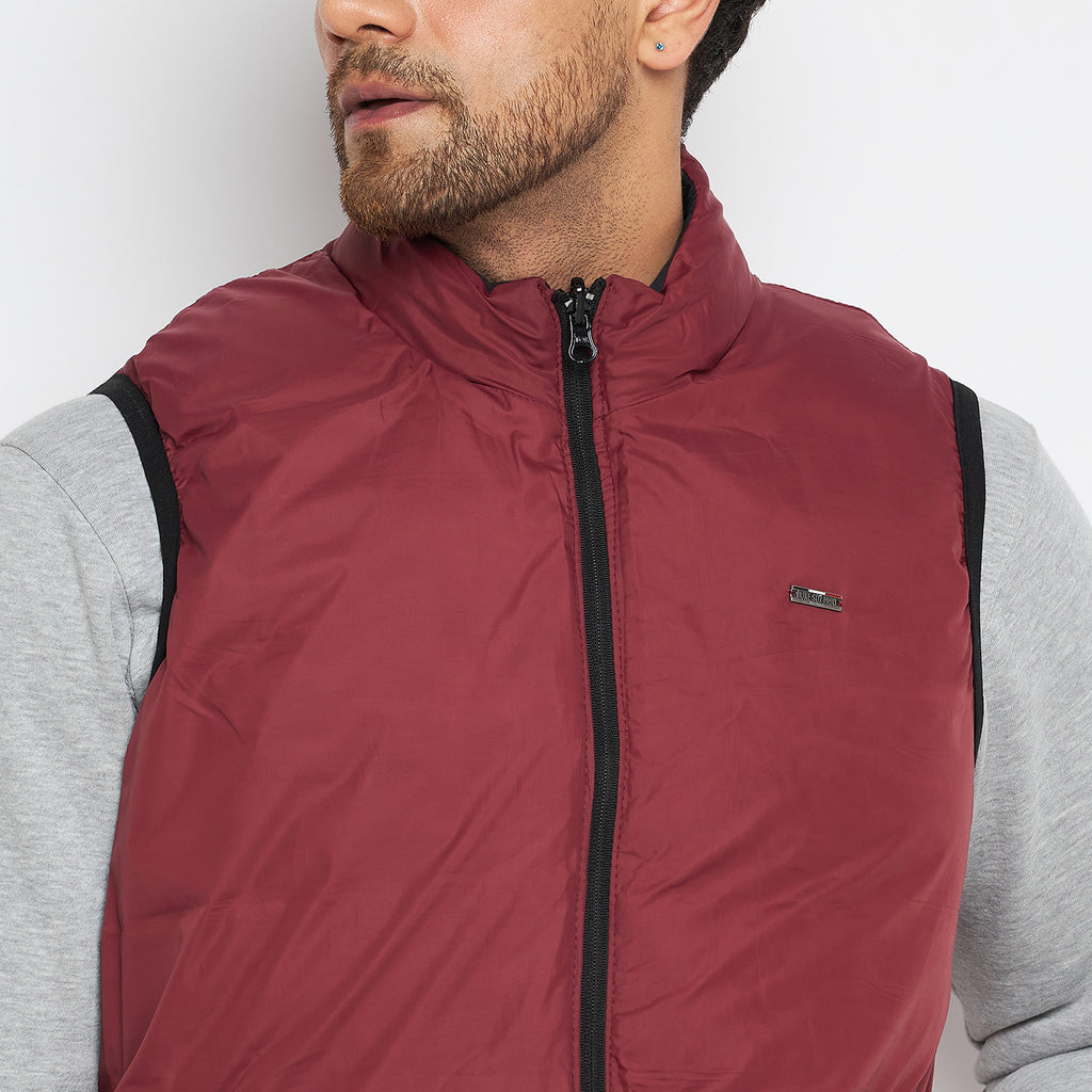 Duke Urban Men Sleeveless Reversible Jacket (SDZ1872)