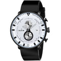 Duke Chronograph Men Watch Stylish PU Leather Strap White Dial (DK4015CRM02C)