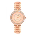 Duke Formal Analogue Women Watch Rose Gold Dial Rose Gold Colored Strap (DK7005RW02C)