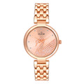 Duke Analog Women Watch Rosegold Dial Rose Gold Colored Strap (DK7009RW02C)