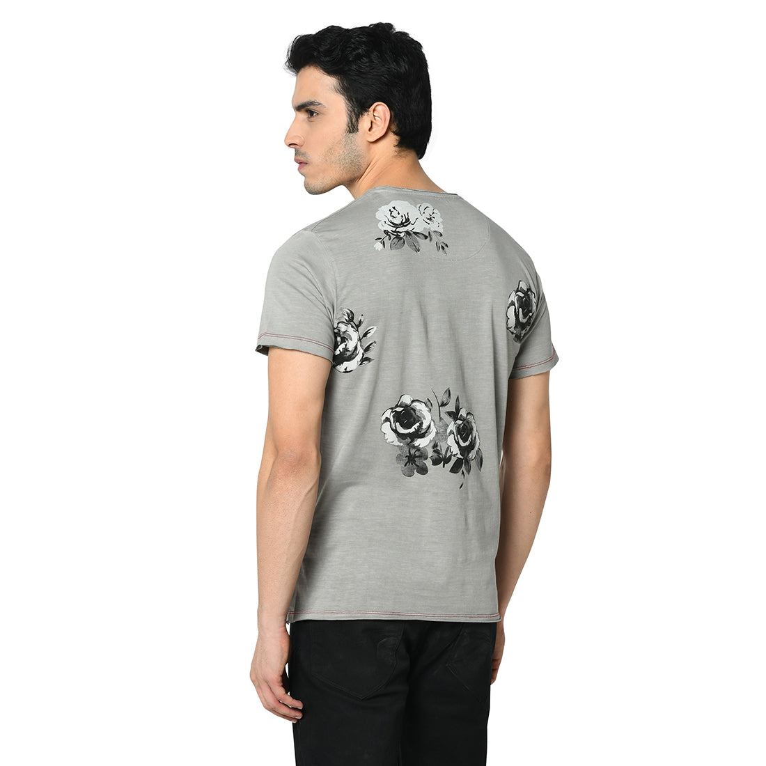 Duke Urban Men stardust Half Sleeve T-Shirt (LQ2073)