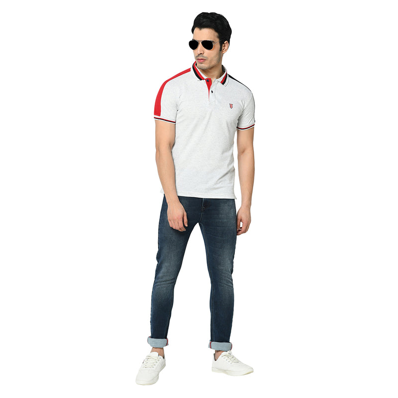 Duke Urban Men Half Sleeve Cotton Tshirt (MLF4663)