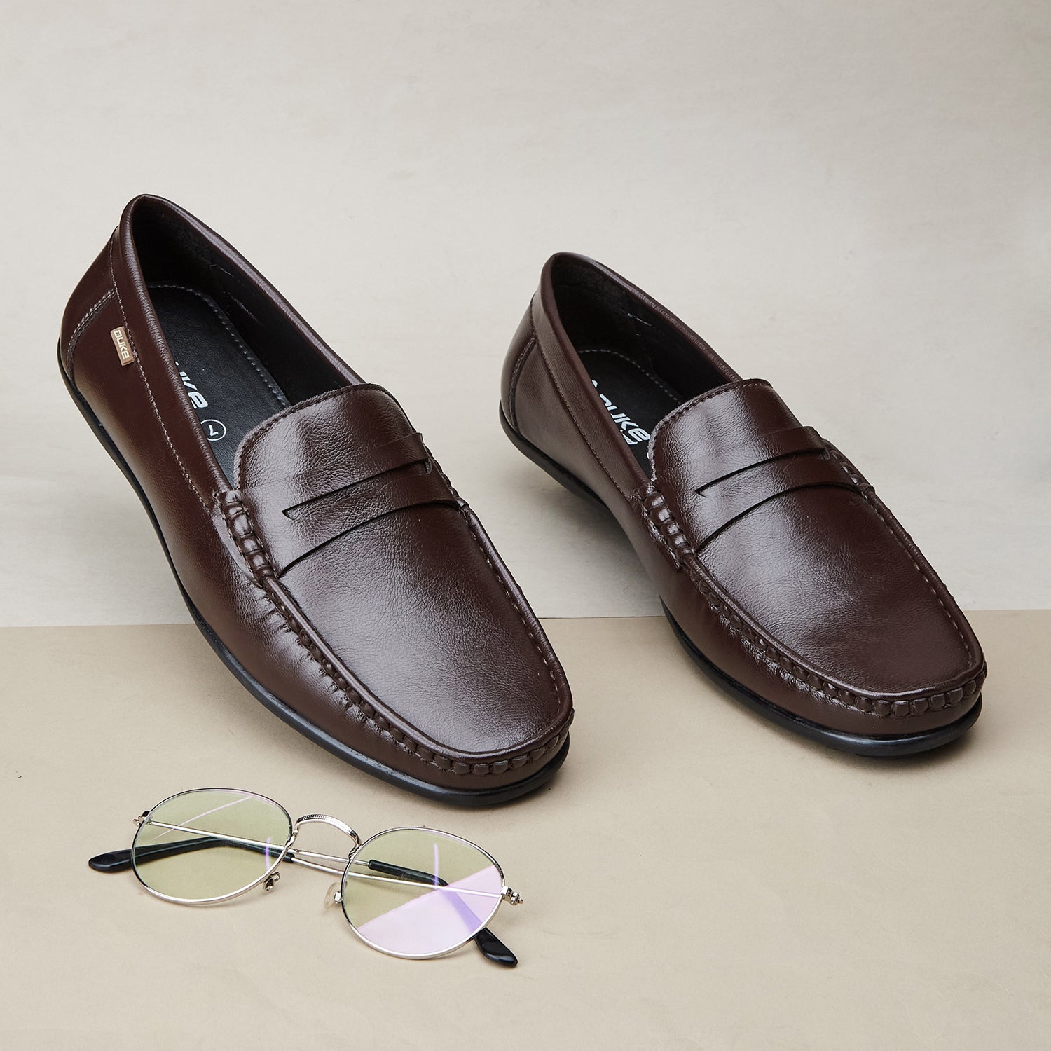 Duke Men Textured Loafers (FWOL4020)