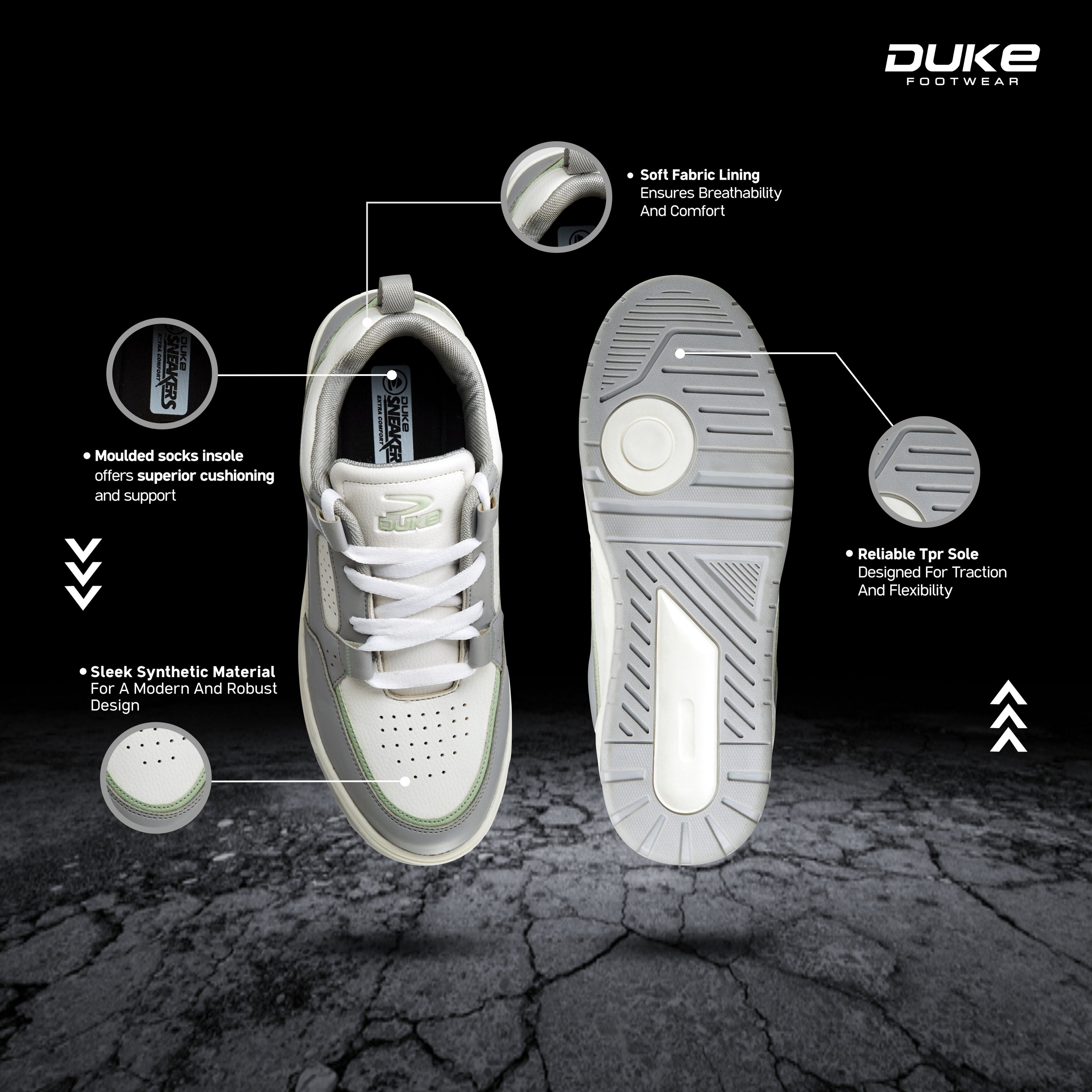 Duke Men's Evoflex Sneakers (FWOL2564)