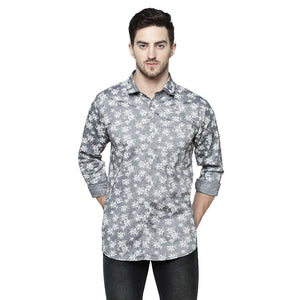 Duke Stardust Men Full Sleeve Cotton Shirt (SD88OPRP)