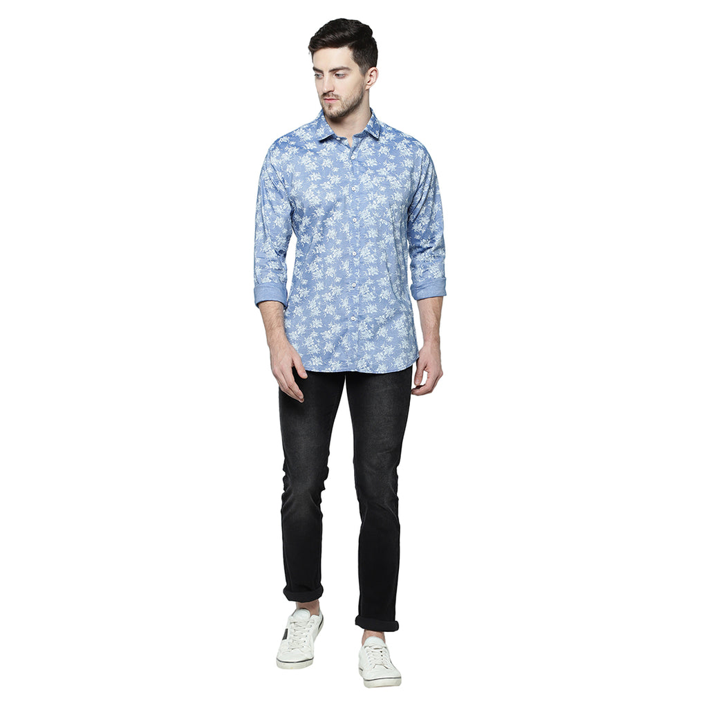 Duke Urban Men Full Sleeve Cotton Shirt (SD88OPRP)