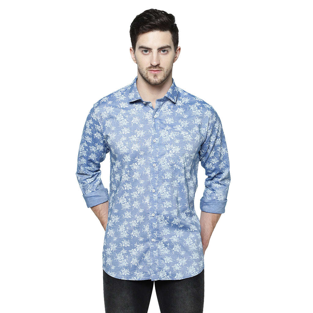 Duke Urban Men Full Sleeve Cotton Shirt (SD88OPRP)