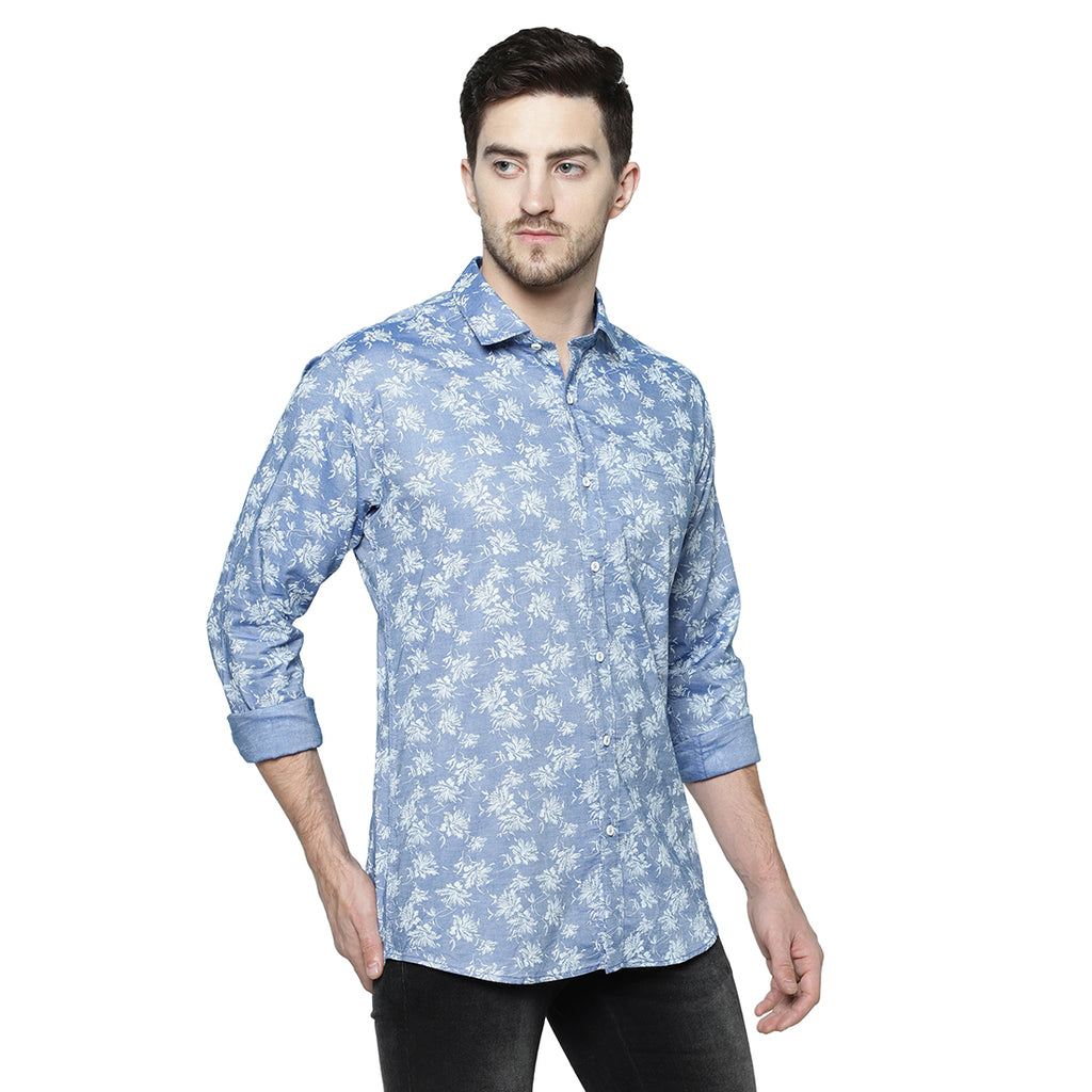 Duke Urban Men Full Sleeve Cotton Shirt (SD88OPRP)