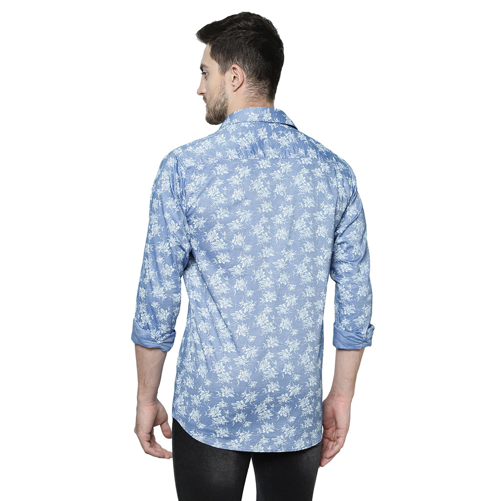 Duke Urban Men Full Sleeve Cotton Shirt (SD88OPRP)