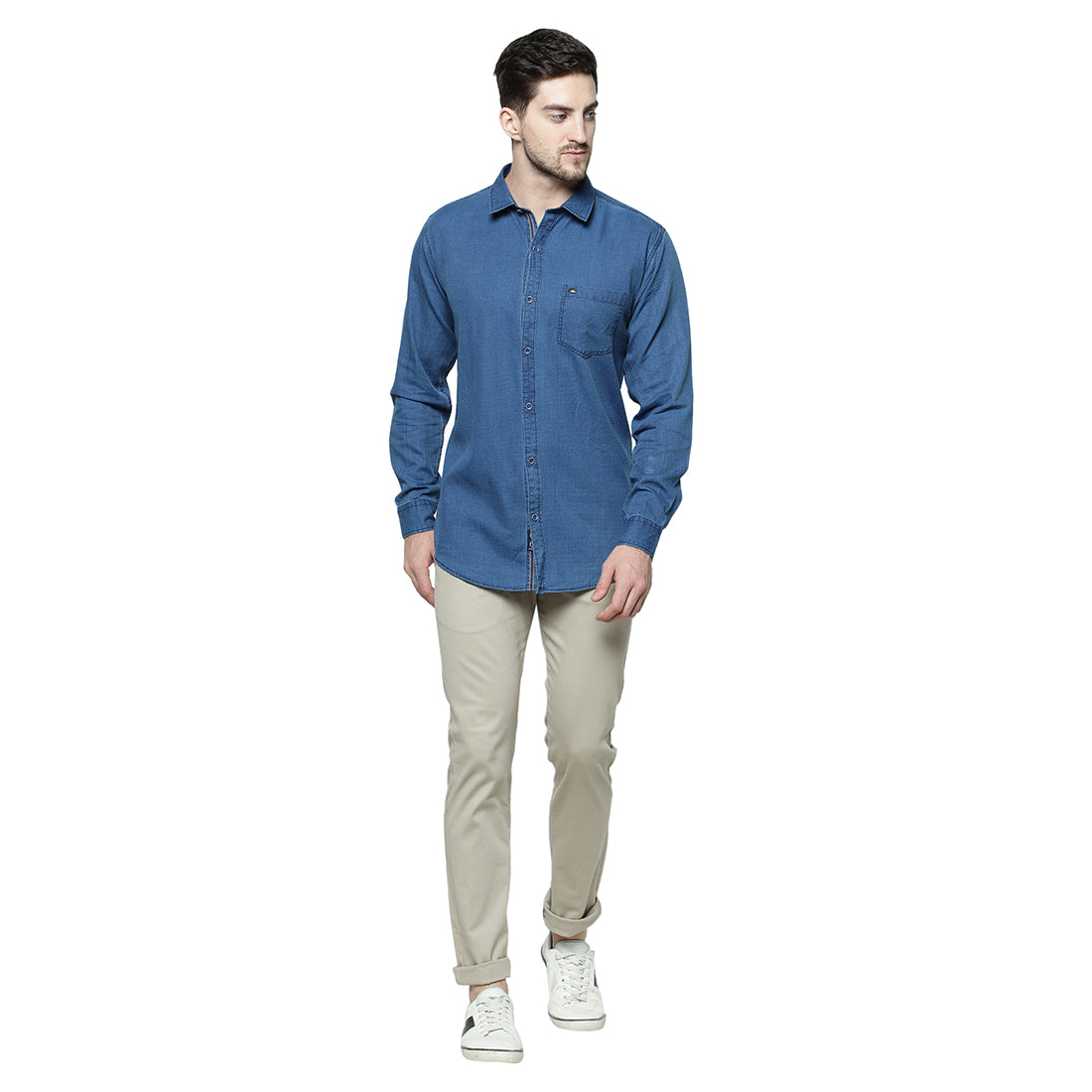 Duke Urban Cotton Full Sleeve Shirt (SDO8712)