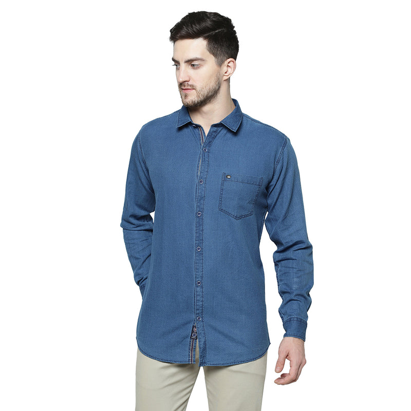 Duke Urban Cotton Full Sleeve Shirt (SDO8712)