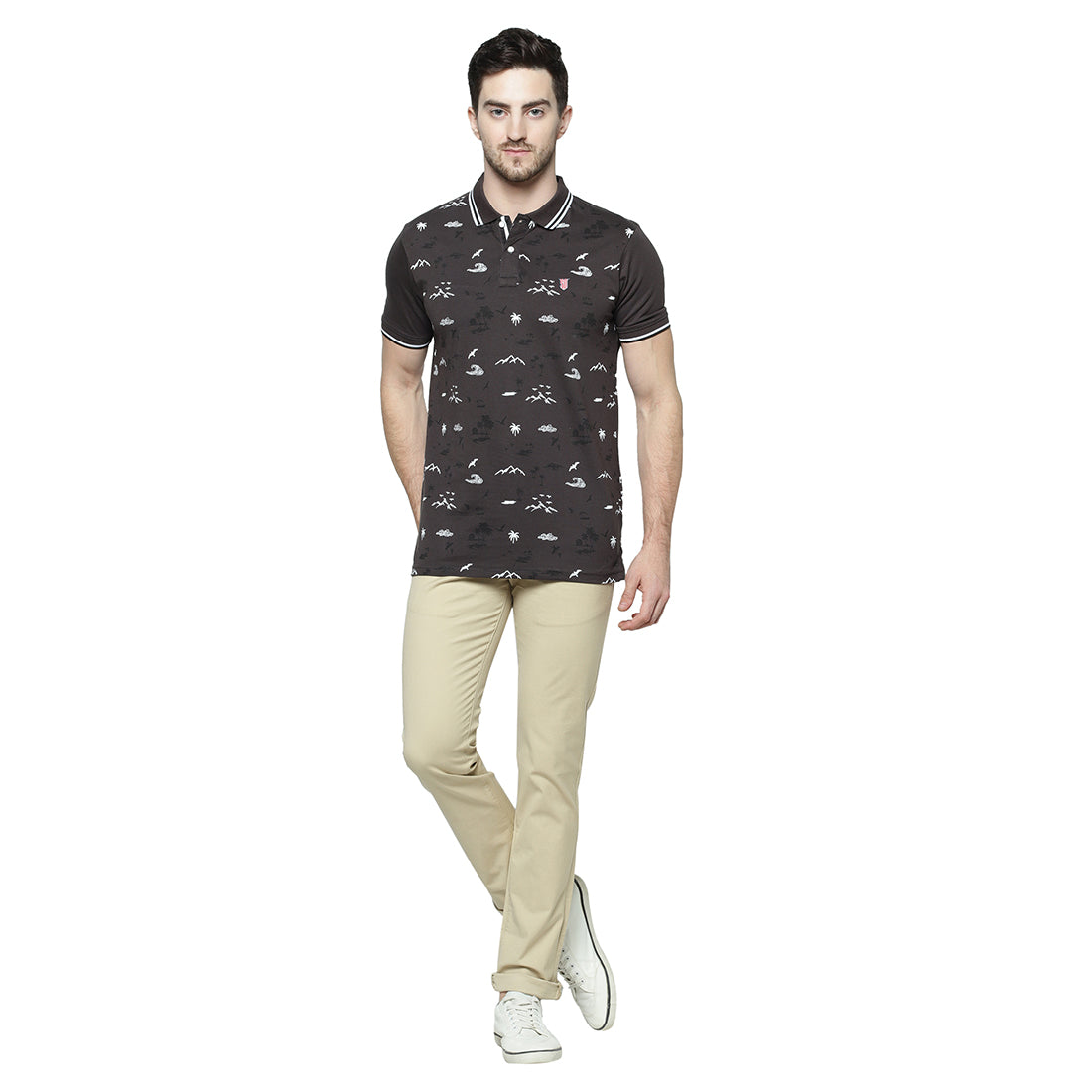 Duke Urban Men Half Sleeve Cotton Tshirt (MTLF218)