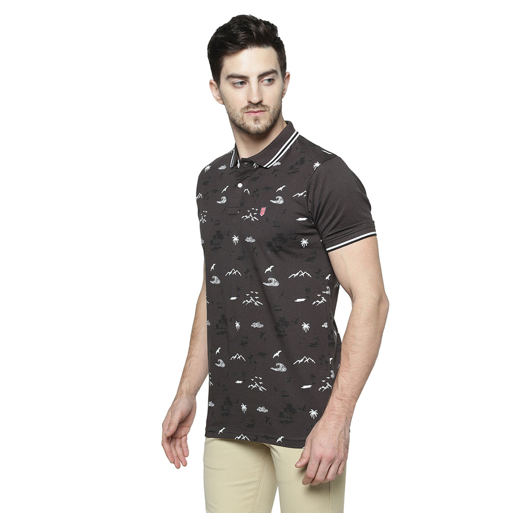 Duke Urban Men Half Sleeve Cotton Tshirt (MTLF218)