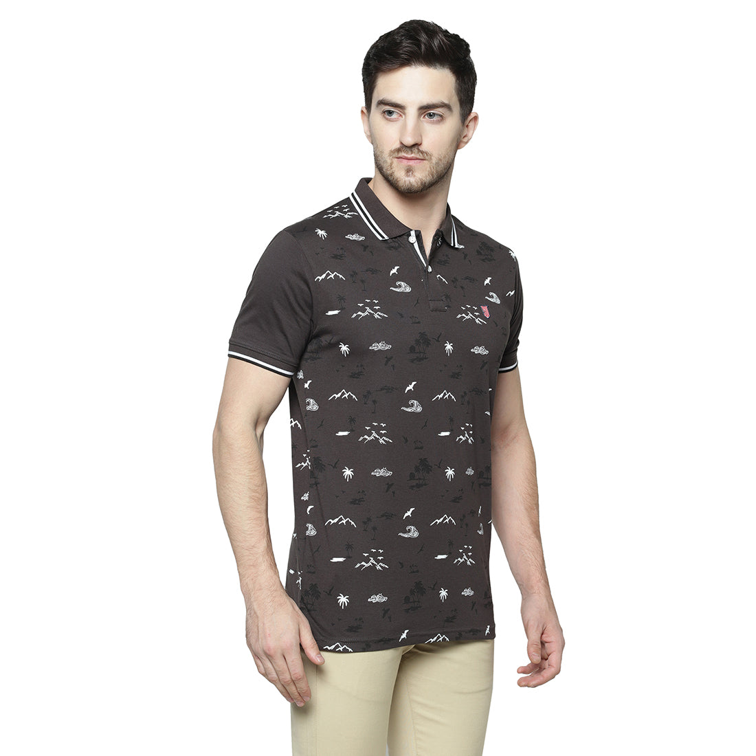 Duke Urban Men Half Sleeve Cotton Tshirt (MTLF218)