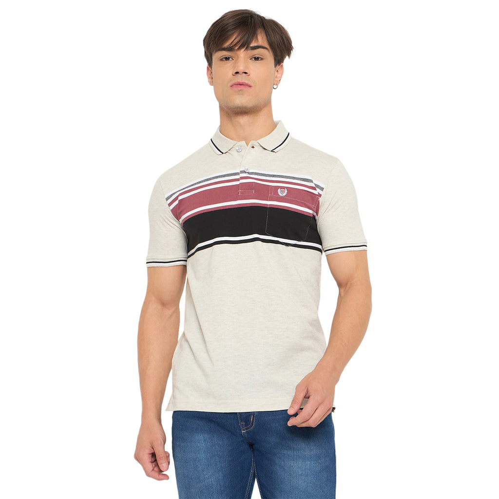 Duke Urban Men Half Sleeve Cotton T-shirt (LF5884)