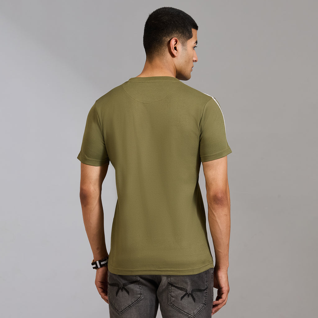 Duke Men Half Sleeve Cotton Smart Fit Casual T-shirt (LF6087A)