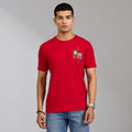 Duke Men Half Sleeve Cotton Smart Fit Casual T-shirt (LF7795)