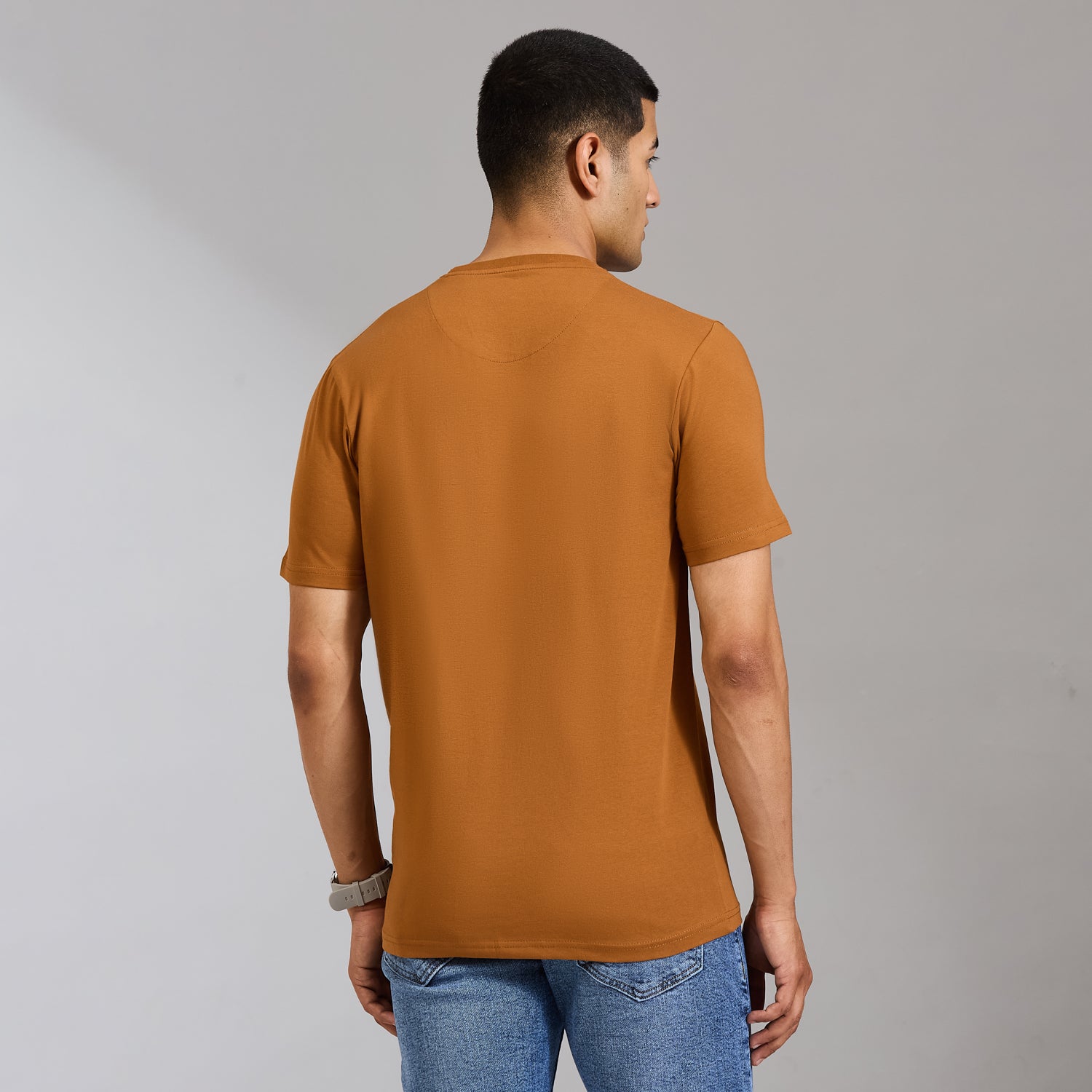 Duke Urban Men Half Sleeve Cotton Smart Fit Casual T-shirt (LF7803)