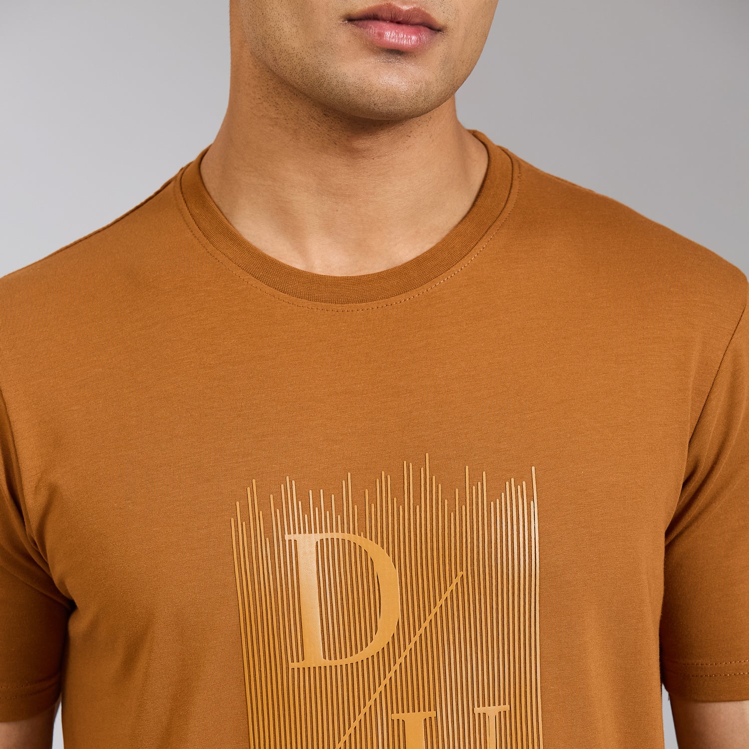 Duke Urban Men Half Sleeve Cotton Smart Fit Casual T-shirt (LF7803)