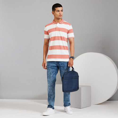 Duke Men Half Sleeve Cotton Regular Casual T-shirt (LF7830)