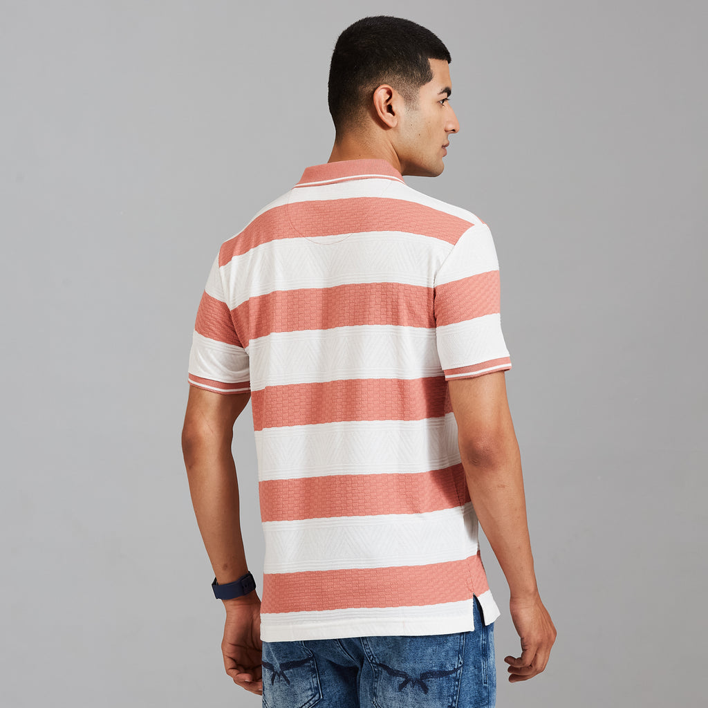Duke Men Half Sleeve Cotton Regular Casual T-shirt (LF7830)