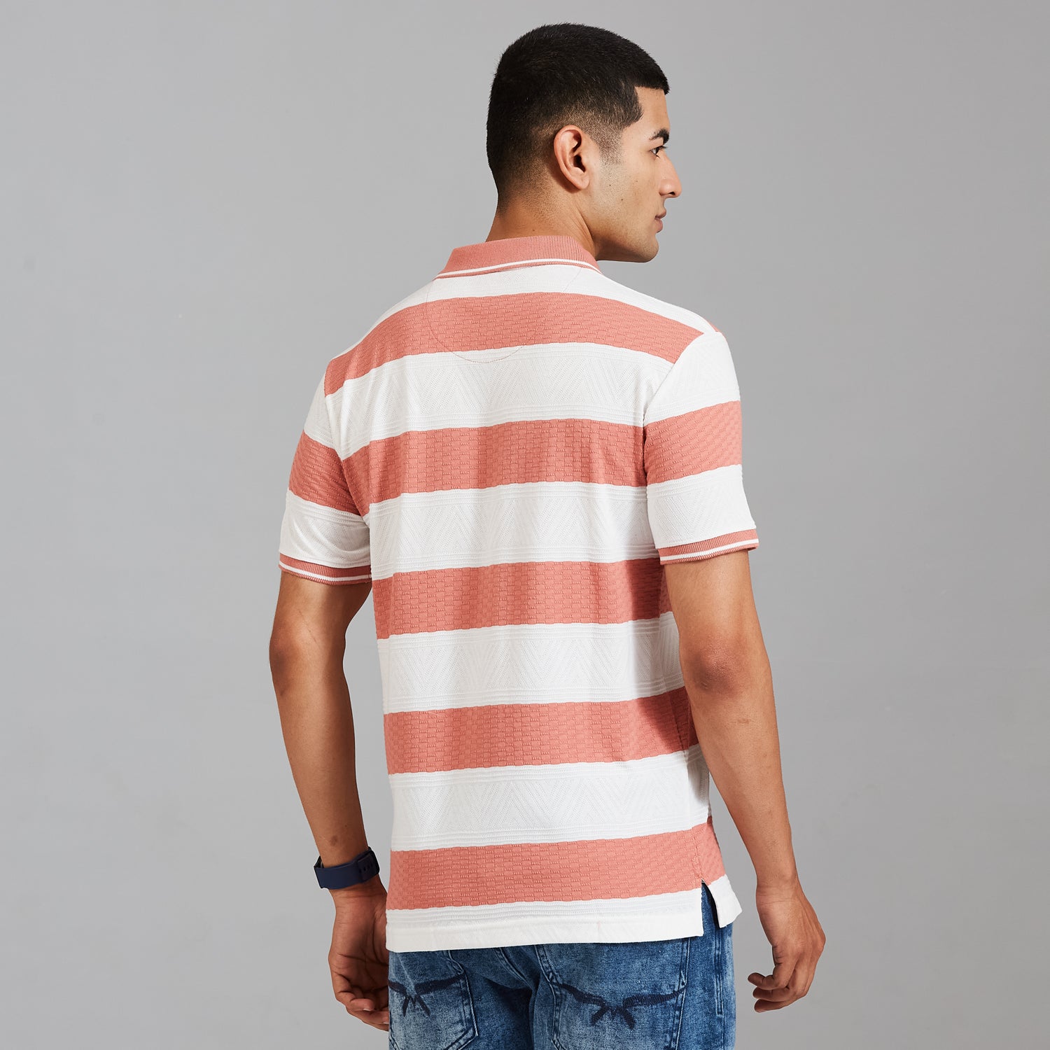 Duke Men Half Sleeve Cotton Regular Casual T-shirt (LF7830)