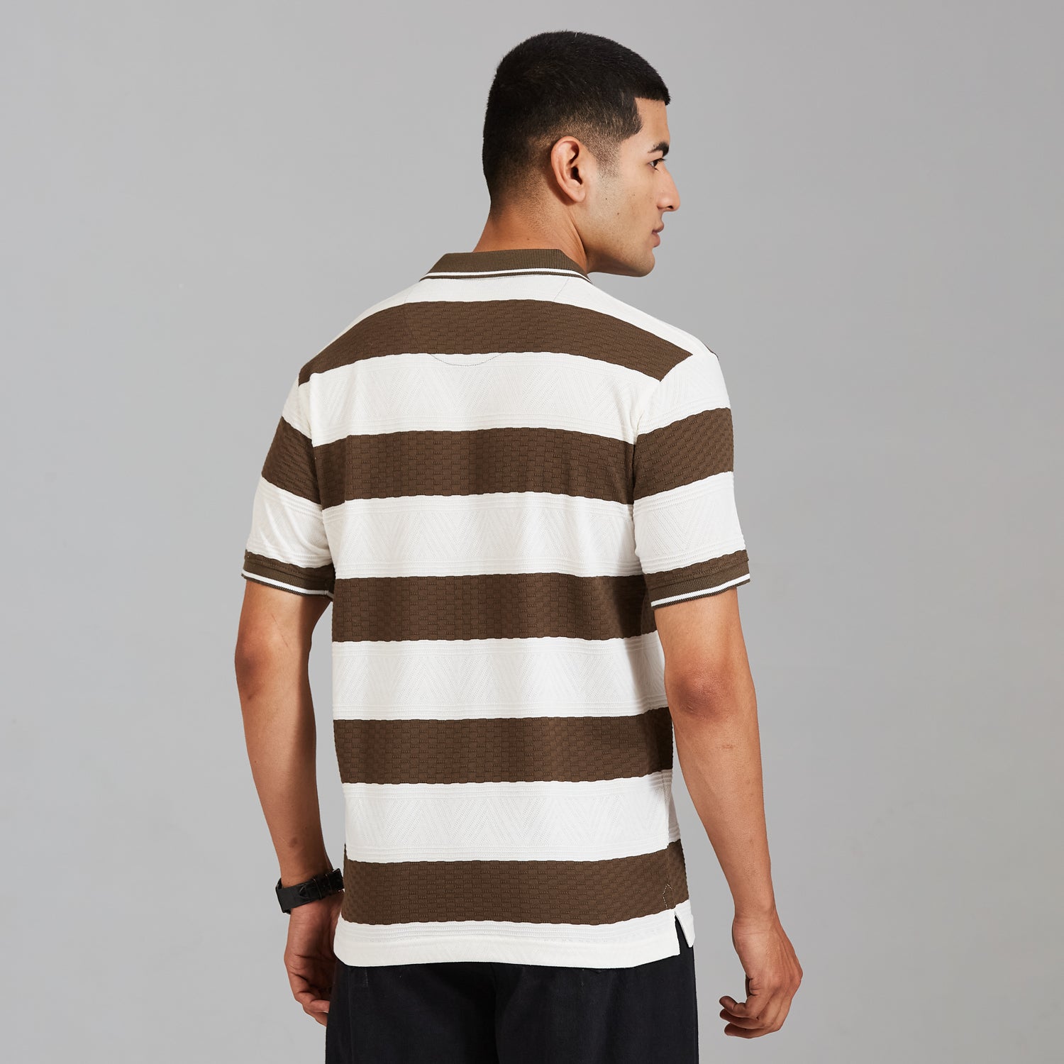 Duke Men Half Sleeve Cotton Regular Casual T-shirt (LF7830)