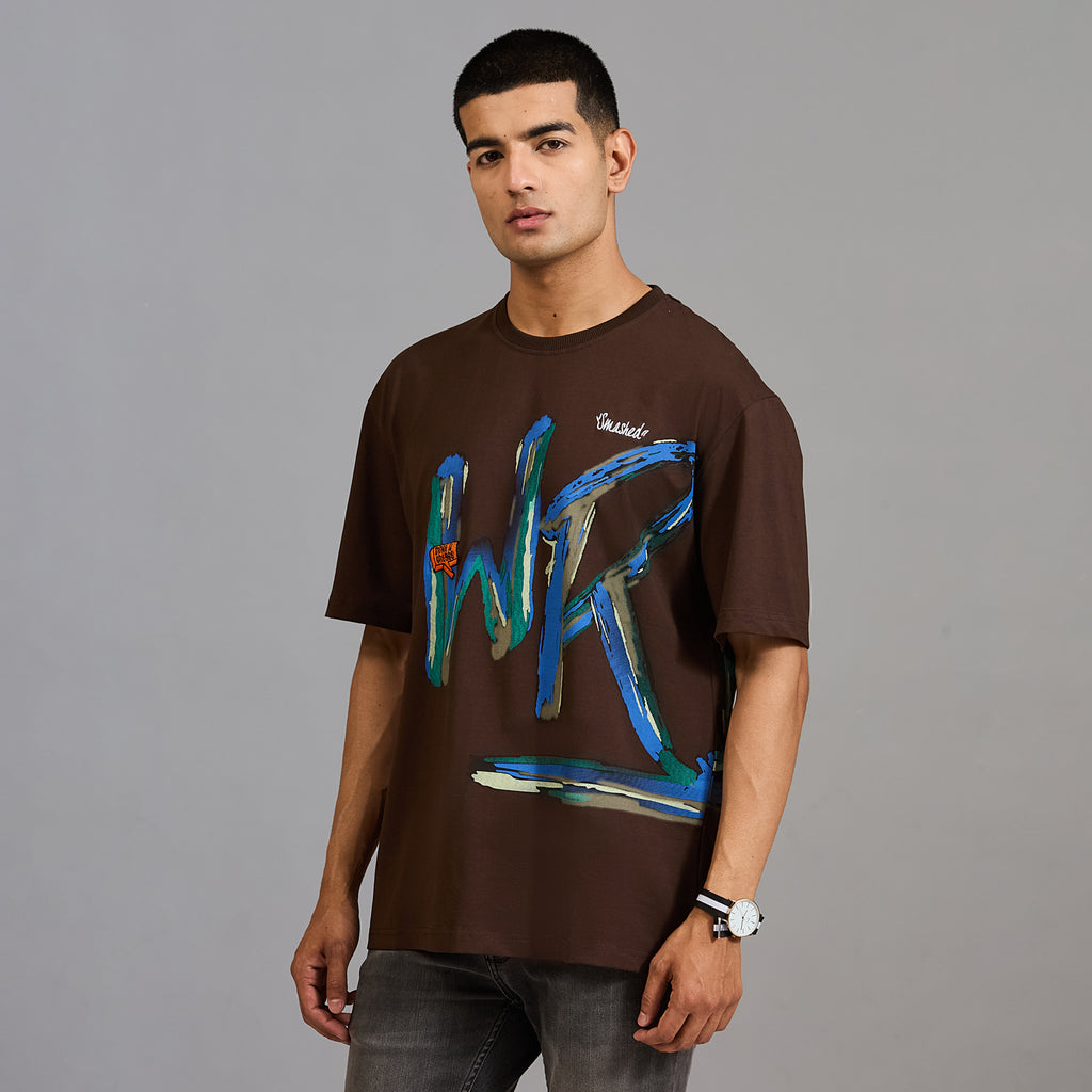 Duke Men Half Sleeve Cotton Oversize Casual T-shirt (LF7892)