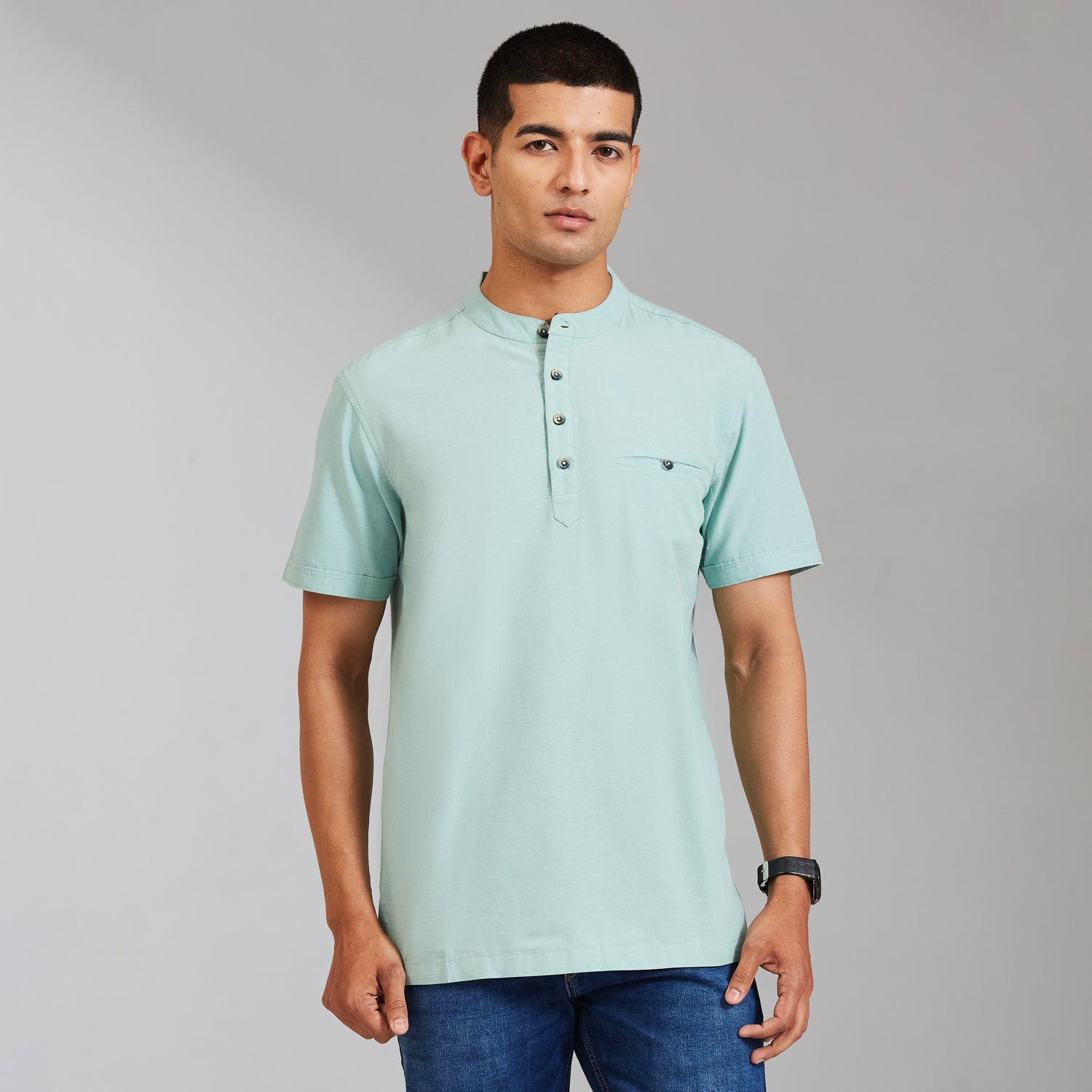 Duke Urban Men Half Sleeve Cotton Smart Fit Casual T-shirt (LF7901)
