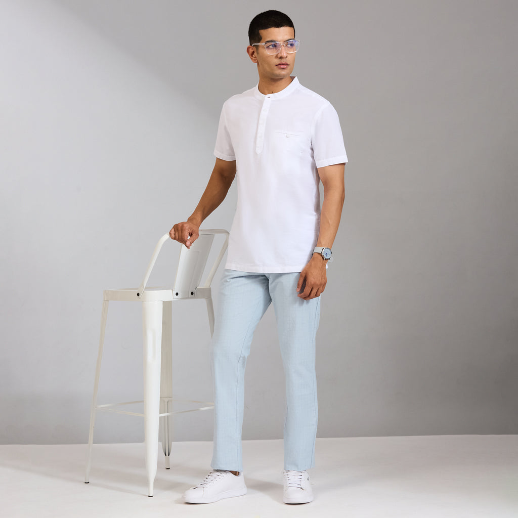 Duke Urban Men Half Sleeve Cotton Smart Fit Casual T-shirt (LF7901)