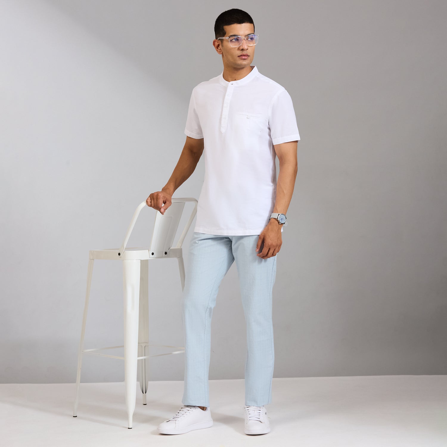 Duke Urban Men Half Sleeve Cotton Smart Fit Casual T-shirt (LF7901)