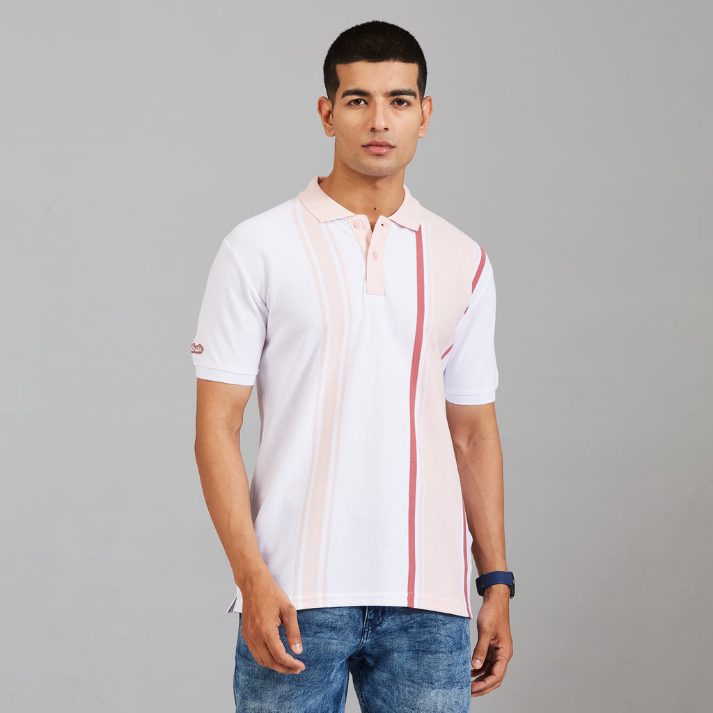 Duke Men Half Sleeve Cotton Regular Casual T-shirt (LF7914)