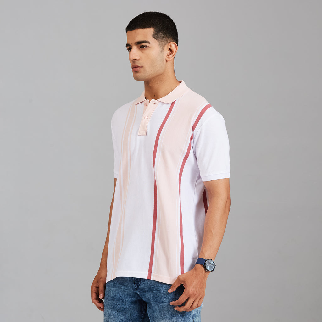 Duke Men Half Sleeve Cotton Regular Casual T-shirt (LF7914)