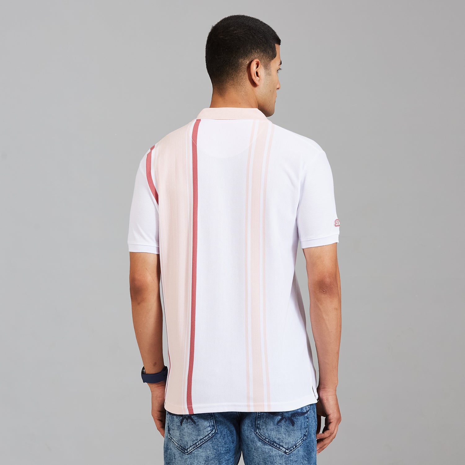 Duke Men Half Sleeve Cotton Regular Casual T-shirt (LF7914)