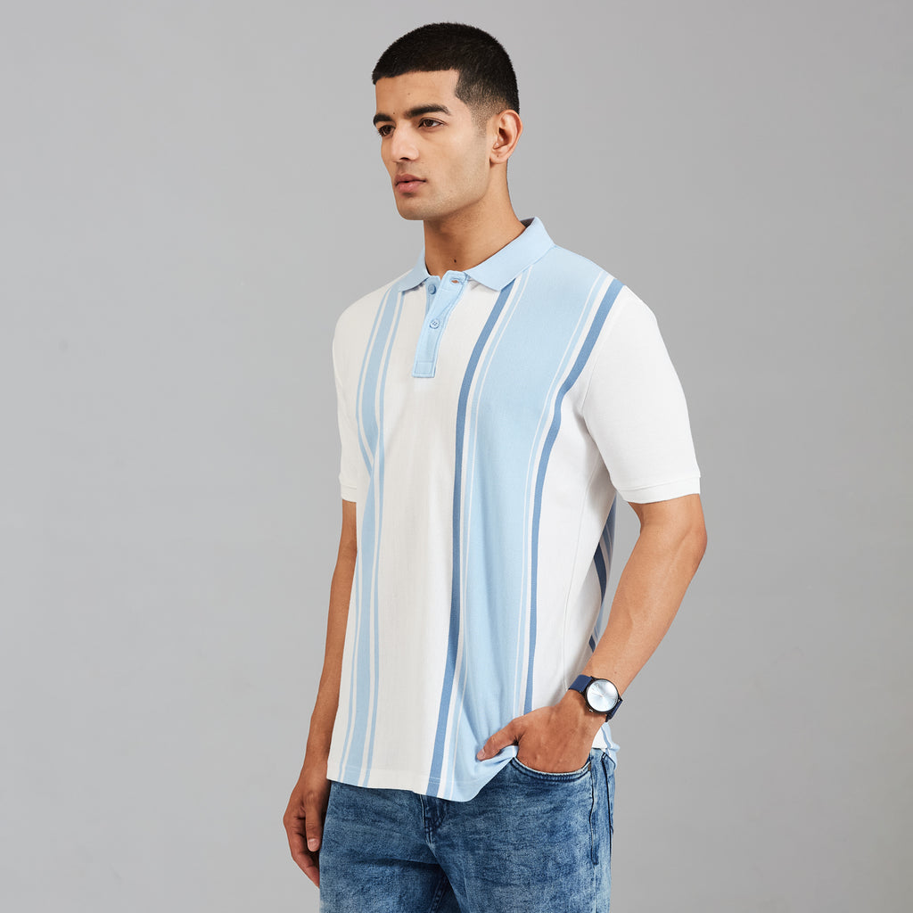 Duke Men Half Sleeve Cotton Regular Casual T-shirt (LF7914)
