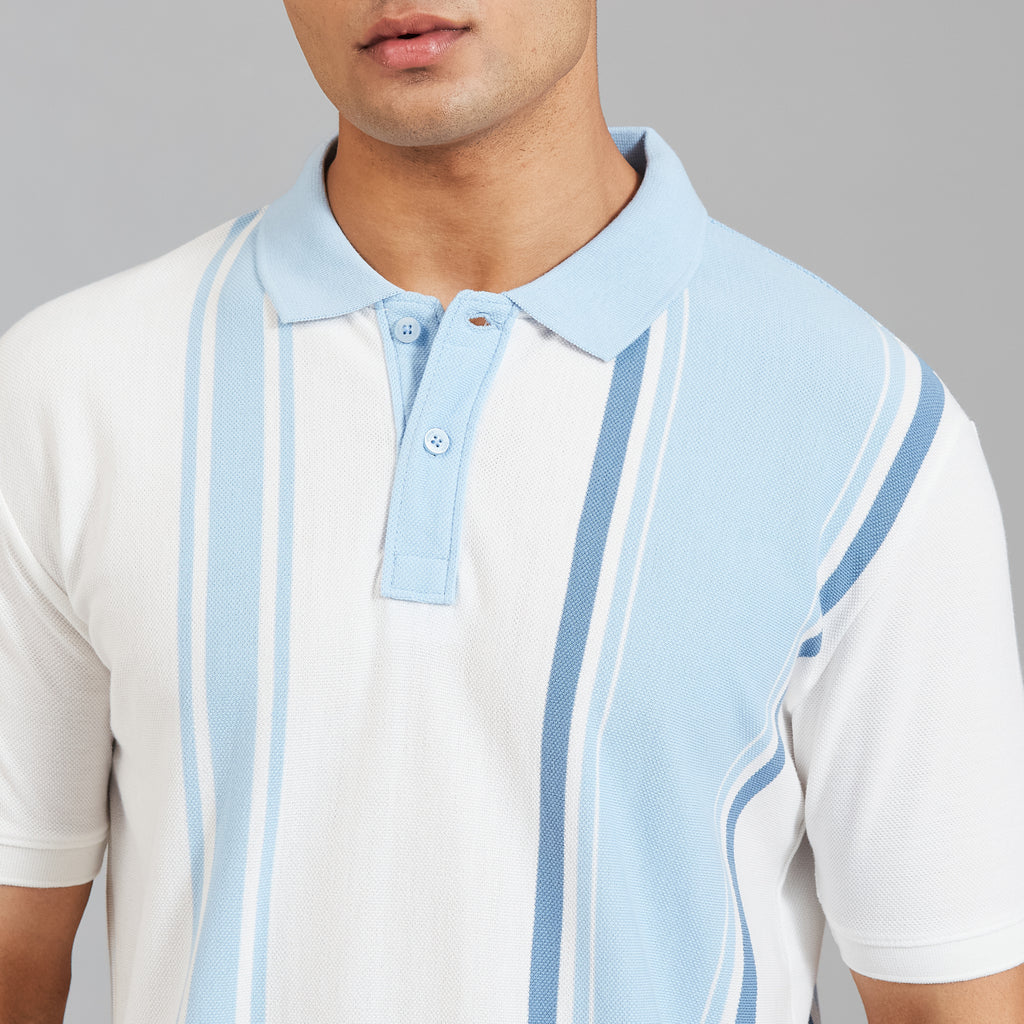Duke Men Half Sleeve Cotton Regular Casual T-shirt (LF7914)