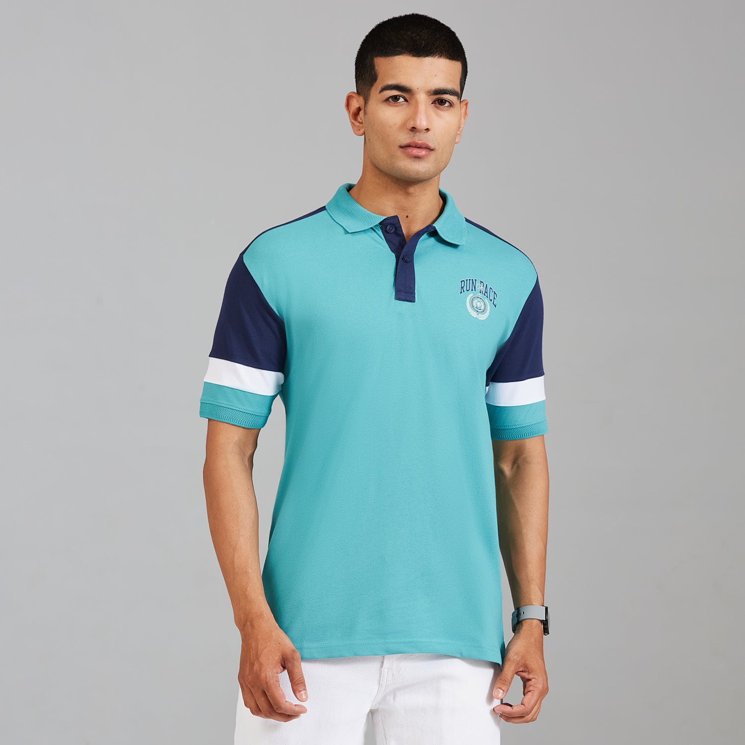 Duke Urban Men Half Sleeve Cotton Regular Fit Casual T-shirt (LF7962)