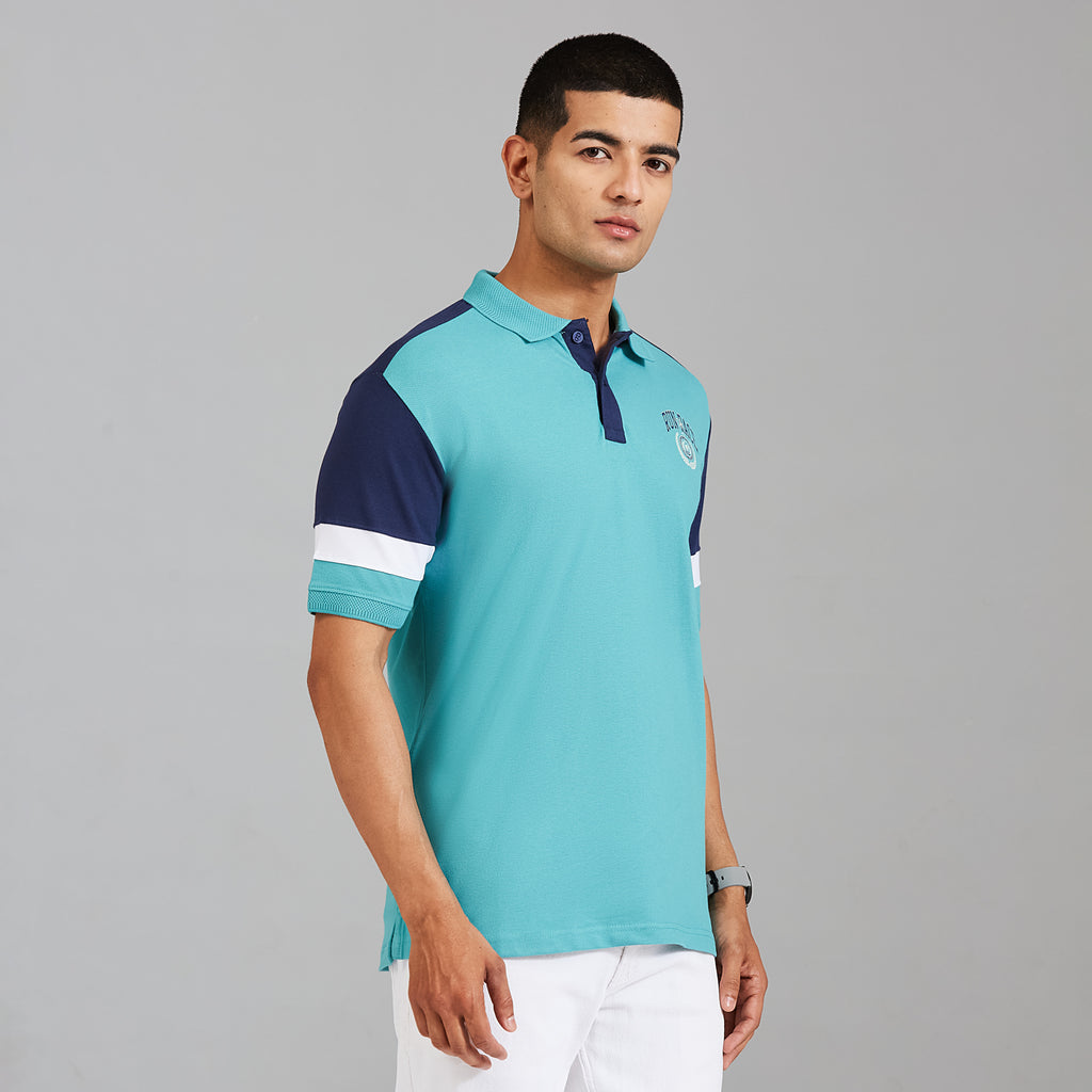 Duke Urban Men Half Sleeve Cotton Regular Fit Casual T-shirt (LF7962)