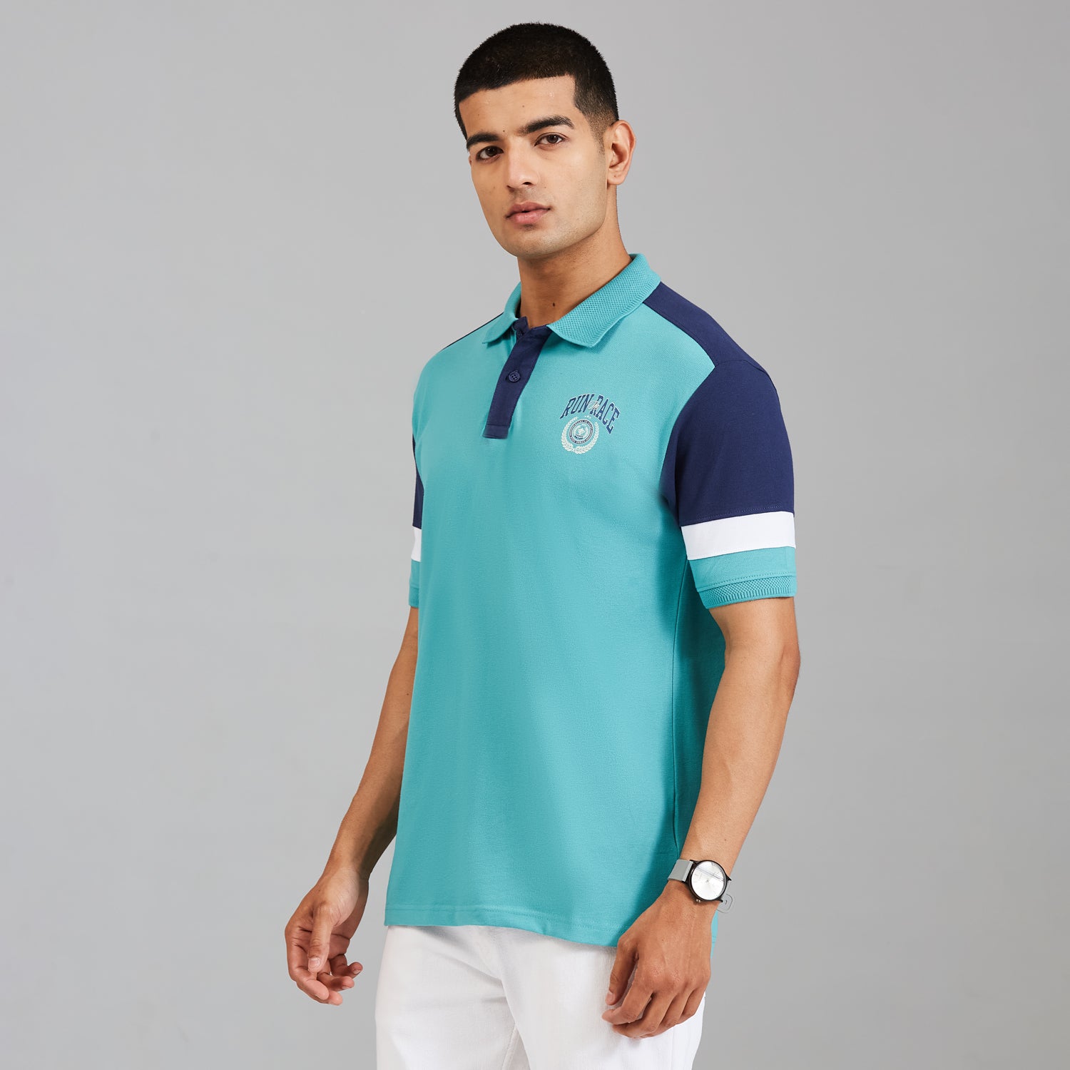 Duke Urban Men Half Sleeve Cotton Regular Fit Casual T-shirt (LF7962)