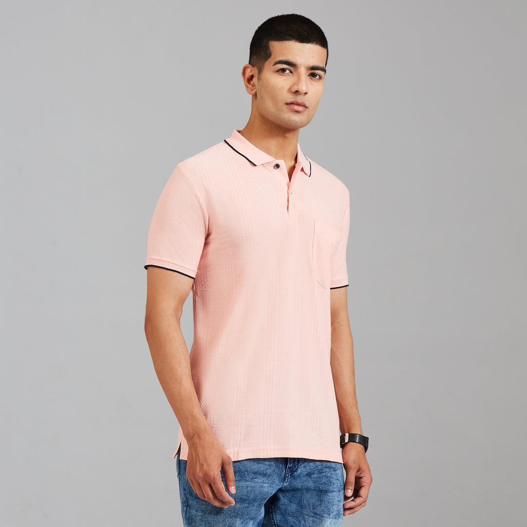 Duke Men Half Sleeve Cotton Regular Casual T-shirt (LF7963)
