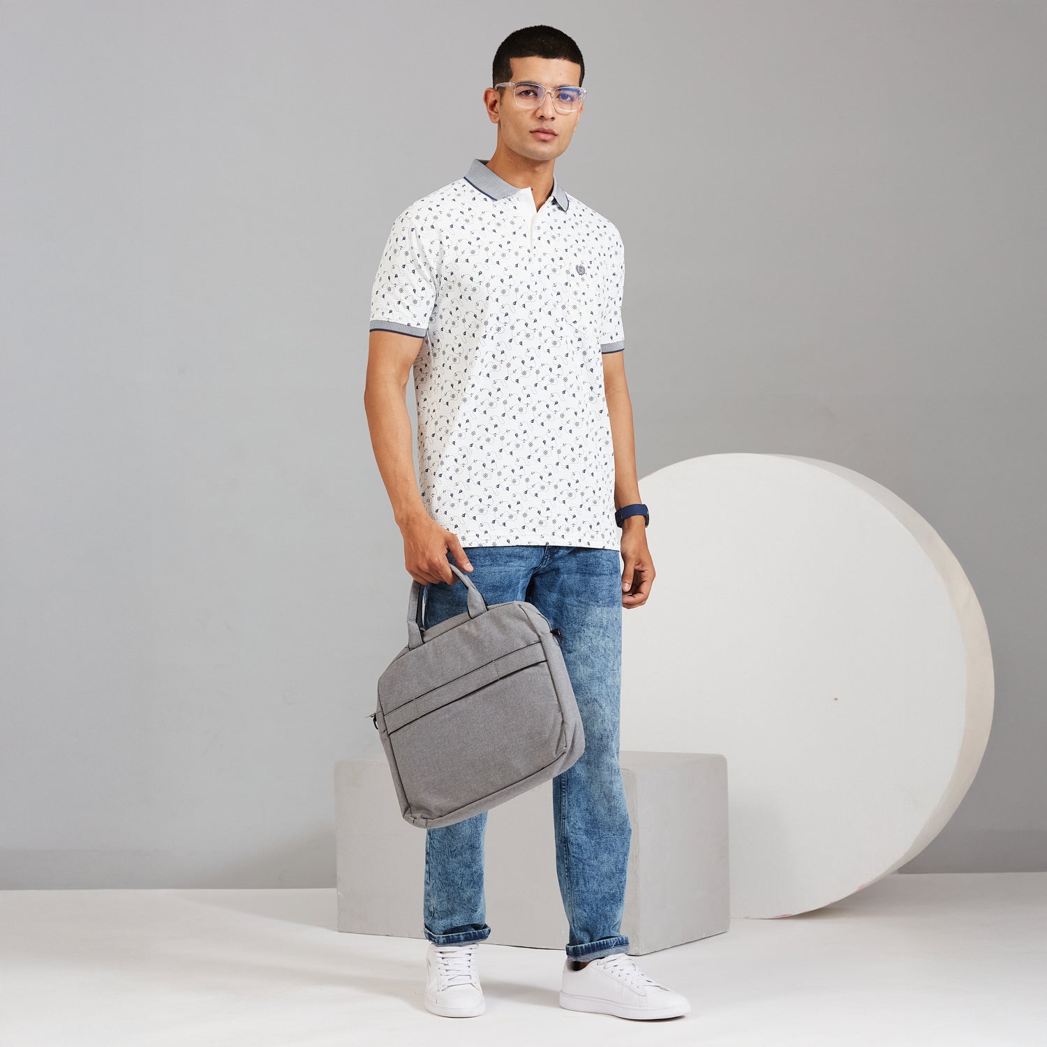 Duke Men Half Sleeve Cotton Regular Casual T-shirt (LF7993)