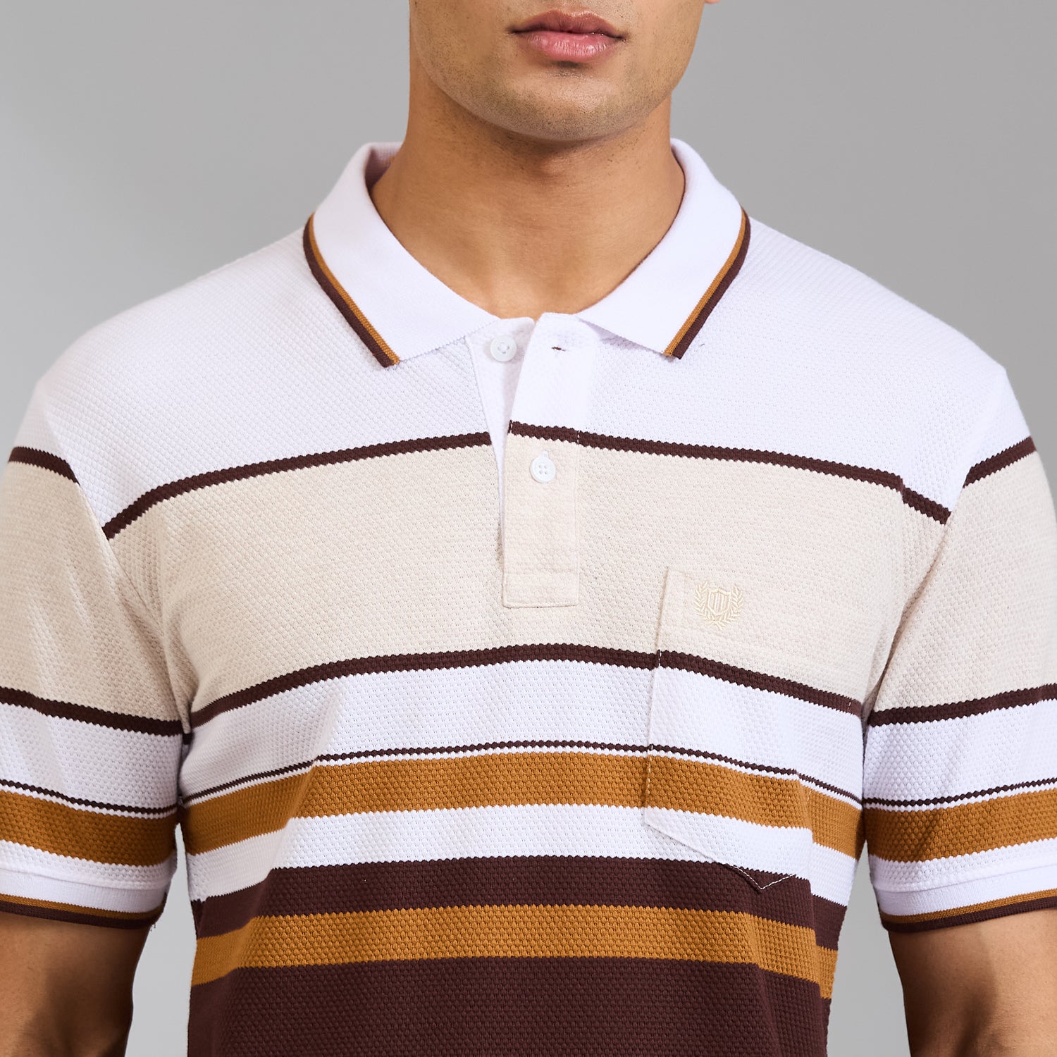 Duke Men Half Sleeve Cotton Regular Casual T-shirt (LF7998)