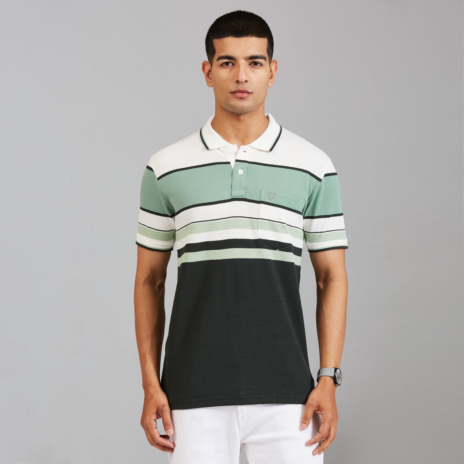 Duke Men Half Sleeve Cotton Regular Casual T-shirt (LF7998)