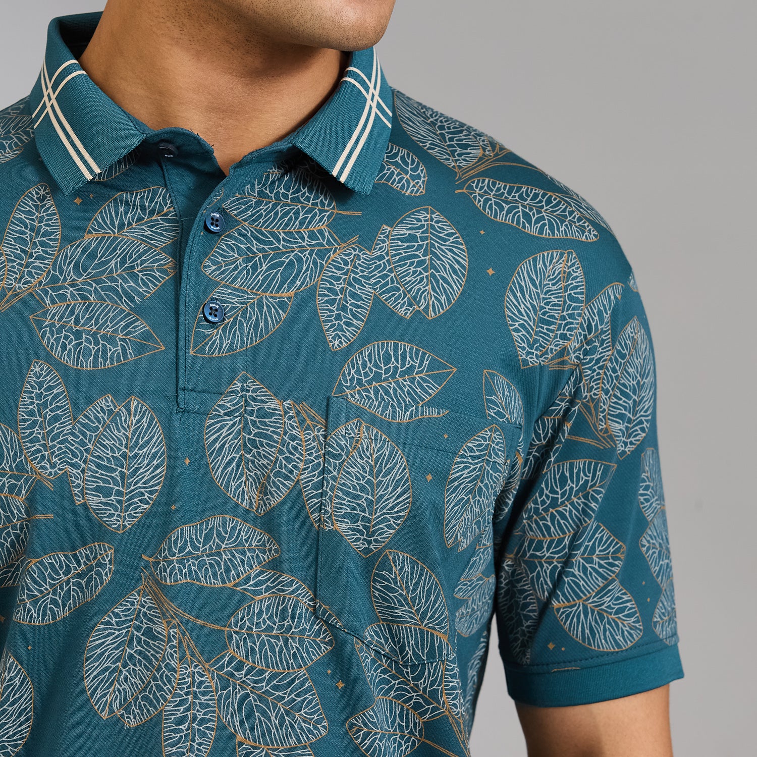 Duke Men Half Sleeve Cotton Regular Casual T-shirt (LF8115)