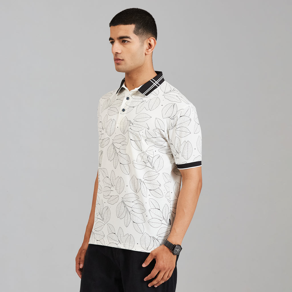 Duke Men Half Sleeve Cotton Regular Casual T-shirt (LF8115)