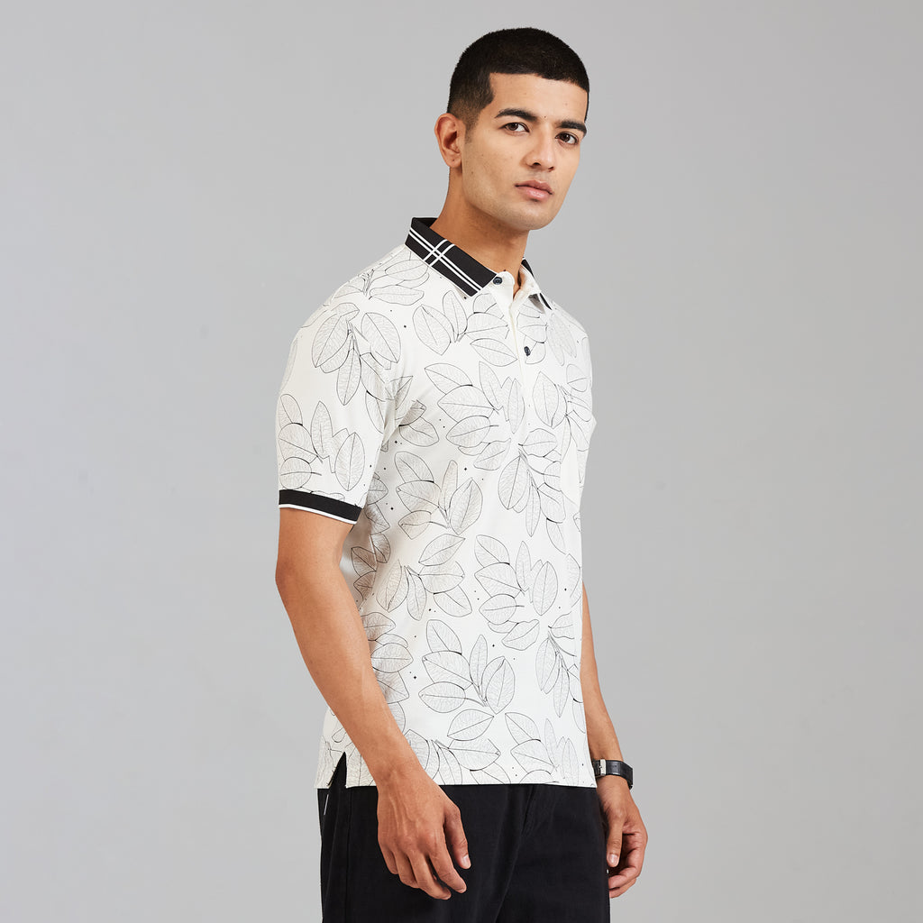 Duke Men Half Sleeve Cotton Regular Casual T-shirt (LF8115)