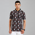 Duke Men Half Sleeve Cotton Regular Casual T-shirt (LF8116)