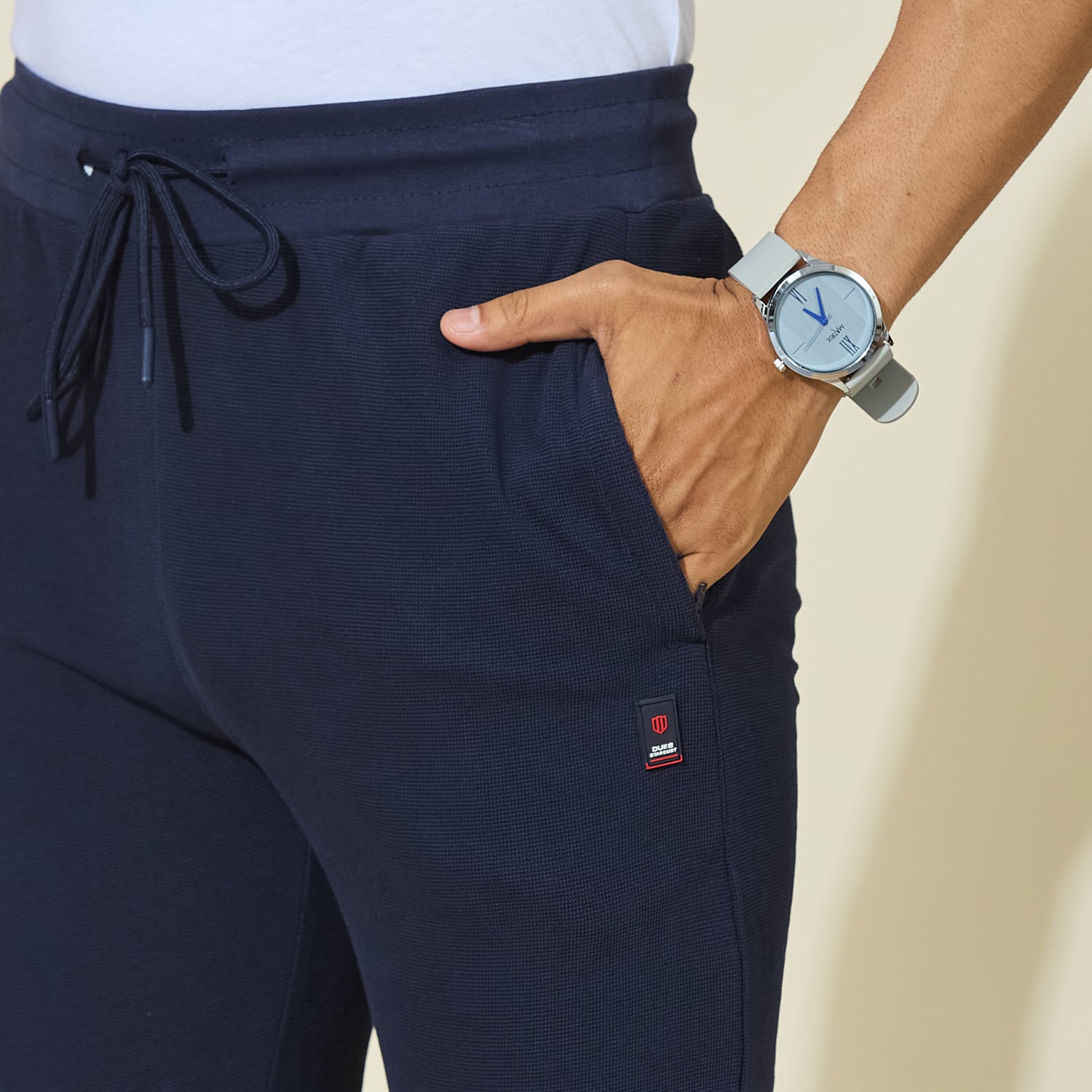 Duke Men Regular Cotton Lower (LF9055)